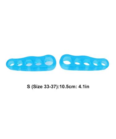 Toe Spacer for Hammertoes & Bunions - Reusable Toe Stretcher (Small) - Buy Online on GoSupps.com
