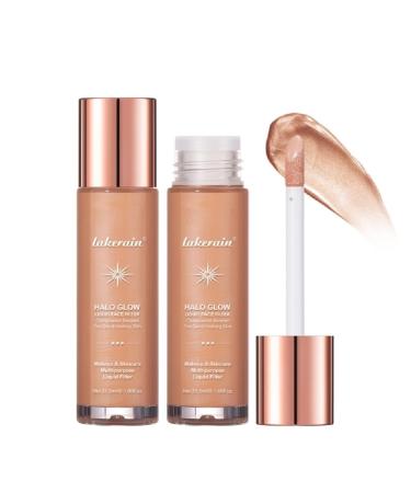 Women Liquid Smooth Moisturizing Contouring Highlighter Face ContoursBeauty Wand FoundationsCosmetics Profession Makeup Contouring Highlighter Stick Shimmers Liquid Bronzer Waterproof Smooth 4