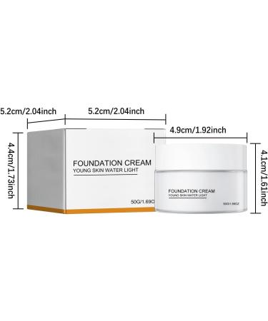 CGACCSD Moisturizing Foundation Moisturizing Concealer Foundation Long Lasting Whitening Creamy Concealer 50g Natural Color for Normal and Skin - Buy Online on GoSupps.com
