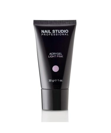 Nail Studio - Acrygel Light Pink - Acrygel Pastel Pink for Covers and Baby Boomer - Size 30g