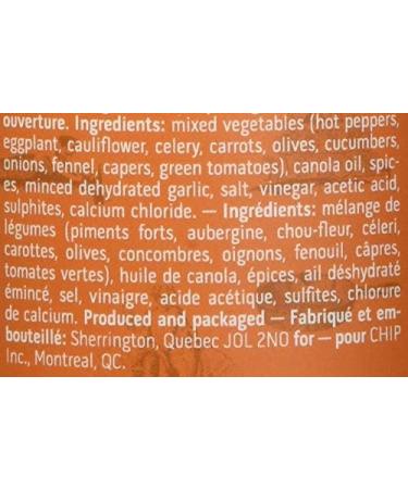 Chuck Hughes Spicy Antipasto 375 milliliters (Pack of 1) - Buy Online on GoSupps.com