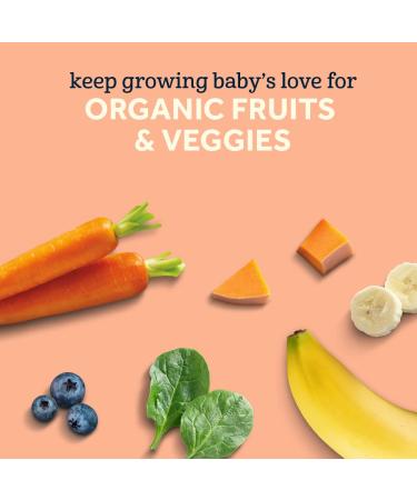 Gerber Organic 2nd Foods Baby Purees Variety Pack - 18 Count, 3.5 oz Fruit & Veggies - Buy Online on GoSupps.com