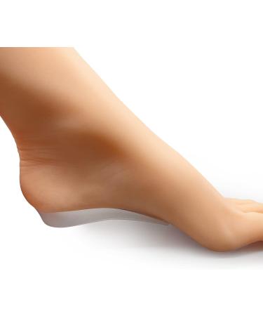 Pure Stride Gel Heel Spur Cushions - Professional Foot Pads for Men | Pain Relief & Comfort for Plantar Fasciitis & Bone Spurs | 1 Pair - Buy Online on GoSupps.com