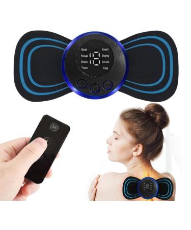Neck massage device Ems shoulder neck massage 8 modes 19 steps portable mini massager USB mini cervical massage device muscle pain relief