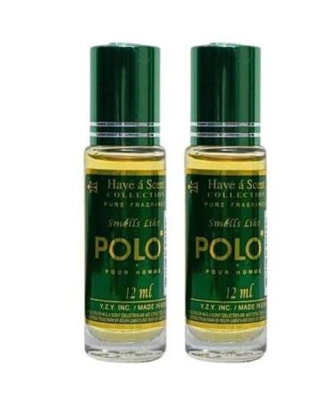Smell Like Polo Pour Homme Roll On Oil 12ml (Pack of 2)