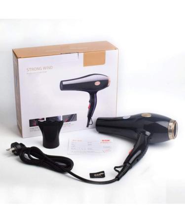 2200w Professional Salon Hair Dryer Powerful Blue-ray Negative Ionic Hairdryer AC Motor Infrared Heat Low Noise Blow Dryer with Concentrator 3 Heat 2 Speed Settings for Home and Salon Small Gift - Buy Online on GoSupps.com