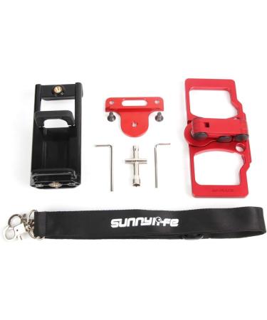 Anbee Foldable Aluminum Tablet Stand with Lanyard for DJI Drones - Red - Buy Online on GoSupps.com