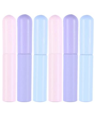 Healeved 6Pcs Silicone Lip Brush Gloss Applicator Silicone Lip Applicator Lipstick Makeup Tool Makeup Beauty Tools Lip Gloss Portable Lipstick