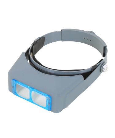 Portable Headworn Loupe Hands Free Headband Magnifier 1.5X 2X 2.5X 3.5X Lightweight for Reading Jewelers Watch Repair Supplies