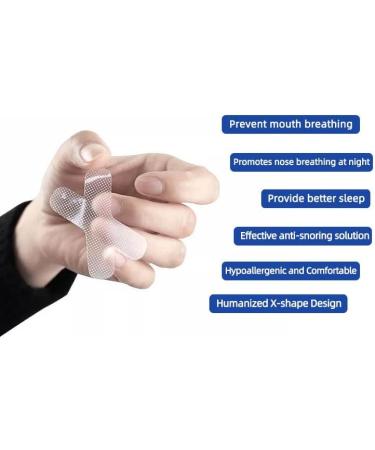 Sleep Tape for Mouth - Stop Snoring with Sleeping Tape for Women & Men (120 PCS) - Buy Online on GoSupps.com