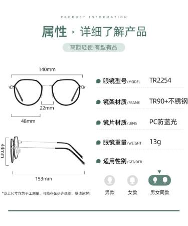 SERONI Polygon Blue Light Blocking Glasses for Men & Women - Anti UV Ray Computer & Reading Glasses in Khaki Tea Gray - 48mm - Buy Online on GoSupps.com