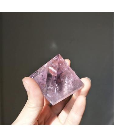 Natural Crystal Rough 40mm Natural Amethyst Purple Quartz Crystal Pyramid Beautiful Natural Crystal Stone QINTINYIN - Buy Online on GoSupps.com