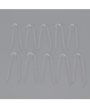 10pcs R-Type Hearing Aid Tubes Flexible Eardrum Bend Sound Guide Tube Flexible Flexible PVBTE Ear Mould Hearing Aid Tube Replacement (3.3 * 2.0mm) 3.3*2.0mm - Buy Online on GoSupps.com
