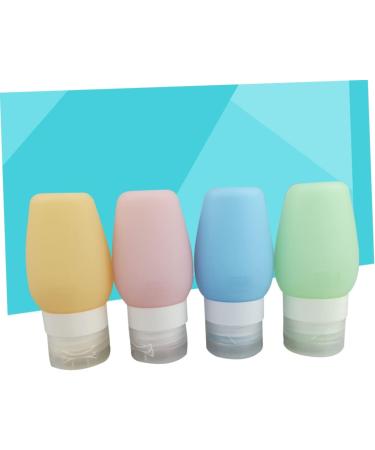 Beavorty Set Refillable Tube foaming soap dispenser green suit Shampoo Tubes lotion container shampoo container silicone containers Silicone Tubes Disposable bottle travel Size 2 Picture 1 - Buy Online on GoSupps.com