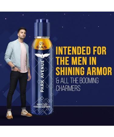 prime craft Park Avenue Marcus NO GAS Perfume Spray For Men's Long Lasting Fragrance 120ml/100G - Buy Online on GoSupps.com