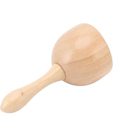 Handheld Wooden Muscle Massage Cup - Swedish Massager for Body Shaping & Relaxation - Buy Online on GoSupps.com