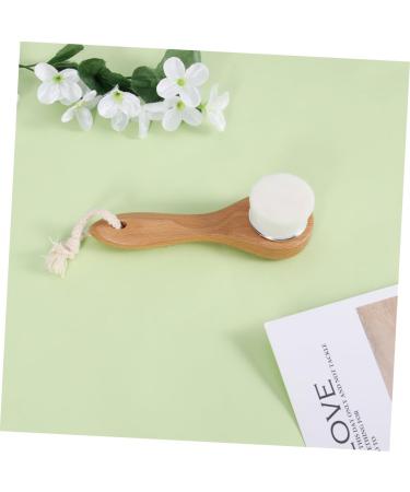 minkissy 1pc for Cleaning Facial Brush Skin Cleaning Brush Soft Bristle Brush Facial Cleansing Facial Exfoliation Brush Skin Cleaning Scrub Brush Soft Brush Face Wooden - Buy Online on GoSupps.com