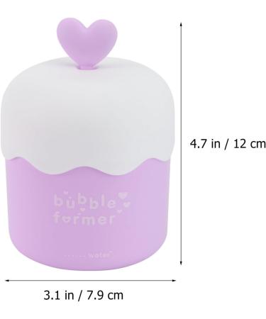 Veemoon Portable Facial Foaming Cup - Travel-Friendly Facial Cleansing Tool (Purple) | International Shipping Available - Buy Online on GoSupps.com