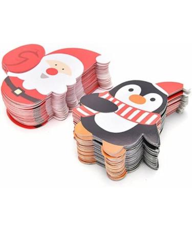  COLLBATH COLLBATH Christmas Decorations 50 Pieces lollipop decor ornament paper card lollipop christmas card paper lollipop candy paper card Lollipop Decorations - Buy Online on GoSupps.com