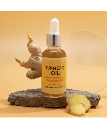 Katutude Turmeric Serum Oil - 30ML Turmeric Repairing Face Serum Anti-Dark Spots Lightening Serum for All Skin Types - Buy Online on GoSupps.com
