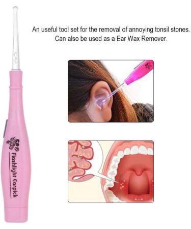 LED Ear Wax Removal Tool Kit | Stainless Steel Earpick with 3 Tips | Ear Irrigator Syringe for Clean Care - Buy Online on GoSupps.com