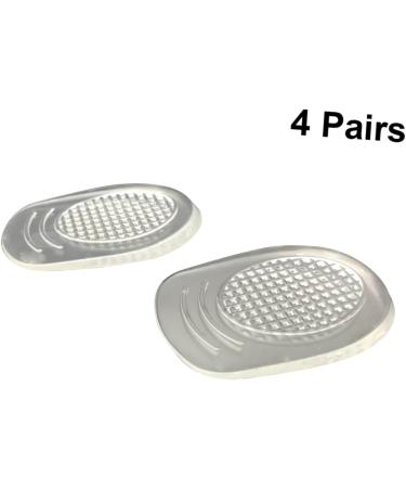 Didiseaon Silicone Heel Support - 4 Pairs Cushion Lift Insole for Enhanced Shoe Comfort & Support - International Shipping Available - Buy Online on GoSupps.com