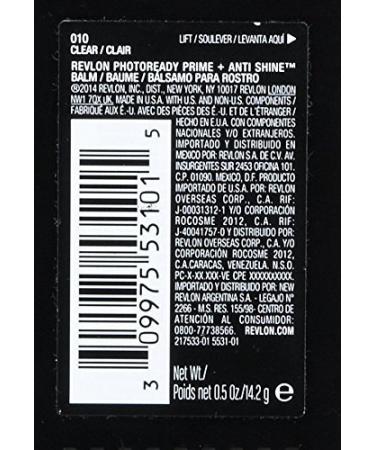 Revlon PhotoReady Prime & Anti Shine Balm - Clear | Long-lasting, Mattifying Formula - Buy Online on GoSupps.com