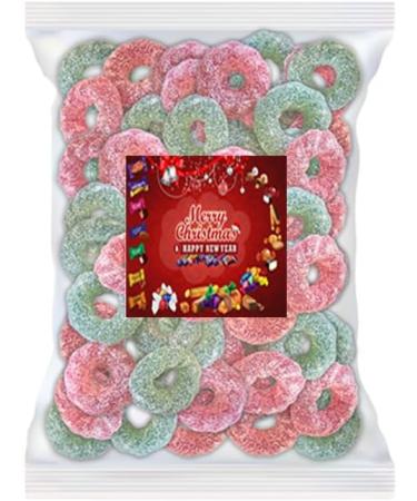 Christmas Vegan Fizzy Mixed Sweets - Vegan Christmas Mix Christmas Stars Christmas Wreaths Mixed Sweets With Gift Box (250g) - Buy Online on GoSupps.com