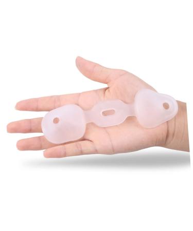 Hemoton Care Transparent Hallux Bunion Toe Belt - Foot Pedicure Stretching Tool for Correction and Alignment - Valgus Thumb Big Toe Separator - Buy Online on GoSupps.com