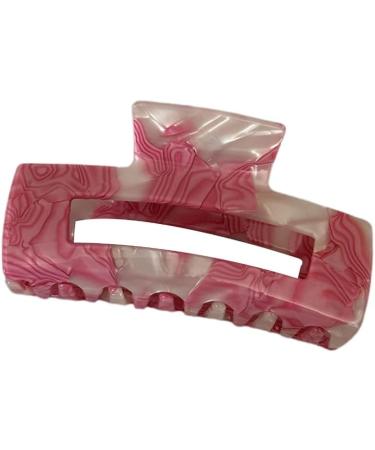 Limtula Internet Celebrity Taking Photo Ponytail Hair Clip with Multi Type Hair Clip for Woman Long Hair Hairpins Pink and white recta - Buy Online on GoSupps.com