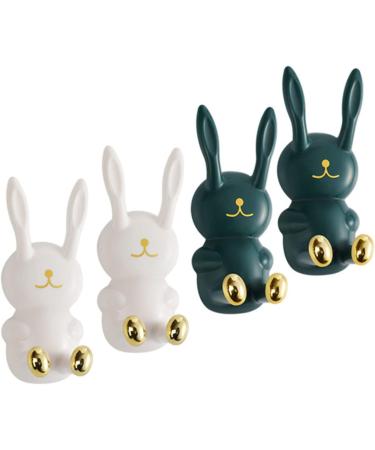 Alipis 16 StK Sticky Hooks - Versatile Bathroom Shaver Holder & Toothbrush Hooks Wall Connector Cable Organizers - White - Buy Online on GoSupps.com