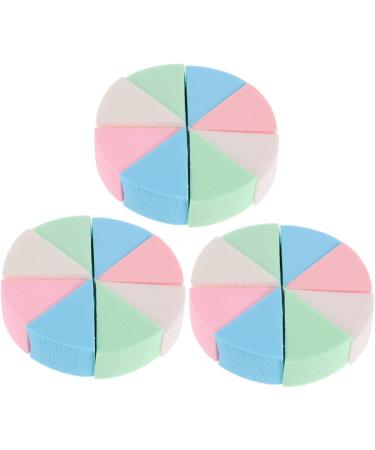 POPETPOP 12 Sets Triangular Sponge Puff White Foundation Wedge Shape Makeup Sponge Women Sponge Puff Sponge Makeup Sponge Triangle Puffs for Face Powder Girls Miss Cosmetic Emulsion - Buy Online on GoSupps.com