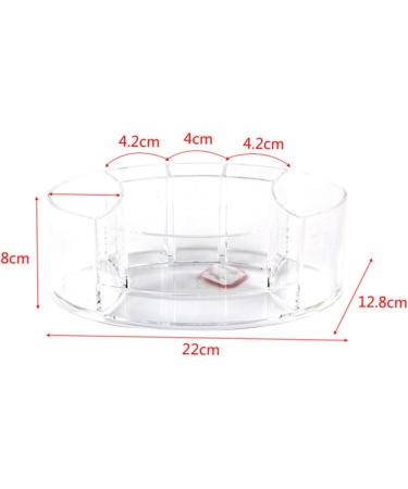 FRCOLOR Box Lipsticks Storage Pressed Transparent Cosmetic Blusher Powder Desktop Eye for - Buy Online on GoSupps.com