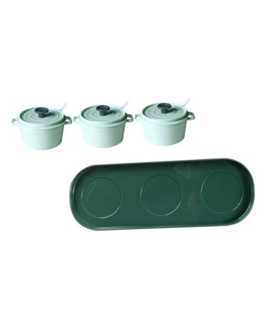 Zerodeko Ground Coffee Containers 1 Set Boxes Seasoning Box Black Pepper Container Seasoning Jar Rack