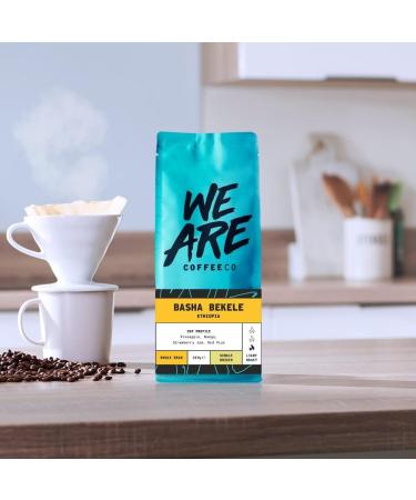Coffee Beans 227g Bag Whole Bean Coffee Ethiopian Coffee Beans Fruits Notes 100% Arabica Light Roast Speciality Freshly Roasted Single Origin (We Are Coffee Co) Whole Bean 227 g (Pack of 1) - Buy Online on GoSupps.com