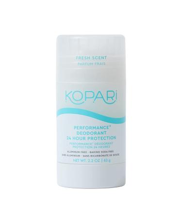 Kopari Performance Plus Natural Deodorant | 24-Hour Odor Protection, Vegan & Cruelty-Free, Baking Soda Free - 2 oz - Buy Online on GoSupps.com