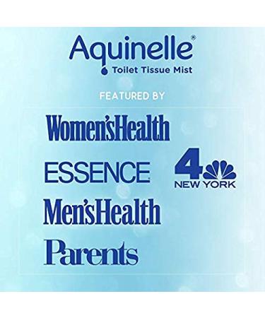 Aquinelle Toilet Tissue Mist Gift Set - Eco-Friendly Non-Clogging Alternative to Flushable Wipes - 2 Pack Ocean Breeze 3.25 oz - Simply Spray On for Freshness - Buy Online on GoSupps.com