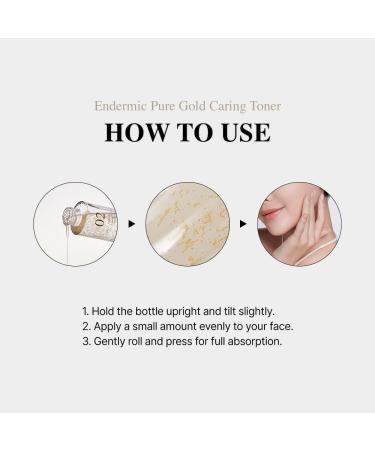 ODEAR Endermic EGF Gold Caring Toner Hydrating & Soothing Facial Toner with EGF Gold Collagen & Ceramides for Smooth Balanced Skin (125ml / 4.22 fl. oz.) - Buy Online on GoSupps.com