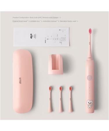Buy BAIR K7 Children's Electric Toothbrush - Soft-Bristled Sonic Wave Automatic Cute Toothpaste 4 Brush Heads | Ideal for Kids 16+ | International Shipping Available - Buy Online on GoSupps.com