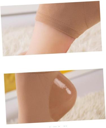 minkissy Open Toe Socks Spa Heel Socks Heel Protectors Cracked Heel Socks Silicone Heel Socks Gel Heel Socks Dry Heel Socks Heel Cover Gel Heel Guard Gel Heel Sleeve Moisturizing Gel Set - Buy Online on GoSupps.com