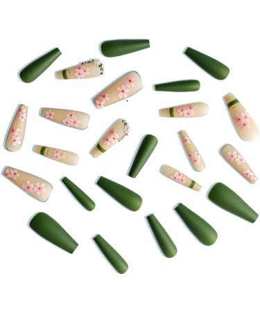 Dajidafu Artificial Nails Decals Nail Wearable Stylish Fingernails Manicure Accessories for Ballerina Wedding Party Office - Buy Online on GoSupps.com