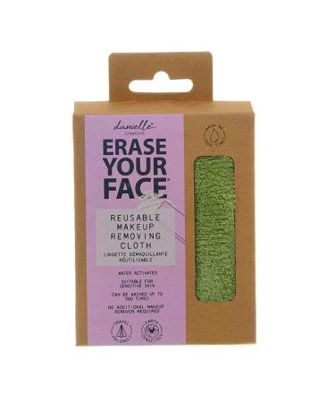 Eco-Friendly Reusable Khaki Green Makeup Removing Cloth Wipe