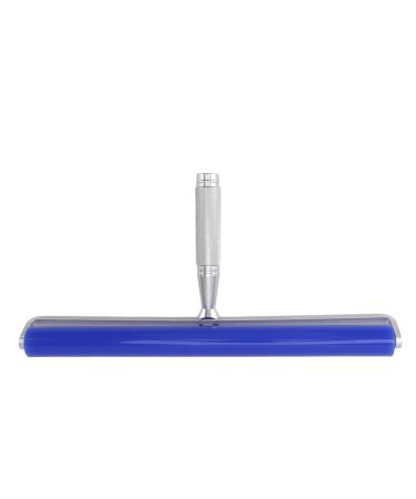 Static Cleaner Roller Silicone Manual Roller Tool Dust Remover Roller with Aluminum Alloy Handle Static Cleaner Tool (16 Inch)