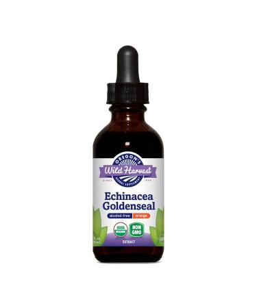 Oregon's Wild Harvest Echinacea Goldenseal Orange Organic Extract 2 Fluid Ounce