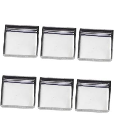 FOMIYES 180 Pcs Square Magnets Empty Pans for Eyeshadow Empty Eyeshadow Tin Pan Sample Makeup Metal Mx3pcs As Shownx3pcs - Buy Online on GoSupps.com