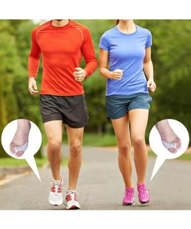 RooRuns Bunion Cushions Pack of 6 - Gel Shield Protectors & Correctors for Big Toe Pain Relief - Buy Online on GoSupps.com