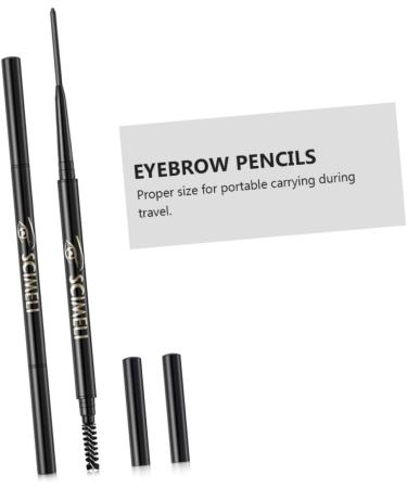 WOONEKY 2 1 Eyebrow Makeup Tools Automatic Rotating Pencil Rotating Eyebrow Makeup Pen Eyebrow Waterproof 1 count (Pack of 1) Brown - Buy Online on GoSupps.com