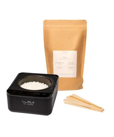 Wax in the City Waxing for Home - Waxing Set with electrical wax warmer + 500g vegan waxing space + 6 Spateln - For professional hair removal shipping by Amazon