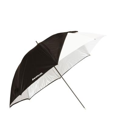 Westcott 2012 32-Inch Optical White Satin with Removable Black Cover Umbrella