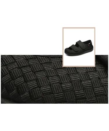 Men's Lightweight Non-Slip Diabetic Slippers - Adjustable Arch Support, Cushioned, Breathable - Blue - Size 11 - Buy Online on GoSupps.com